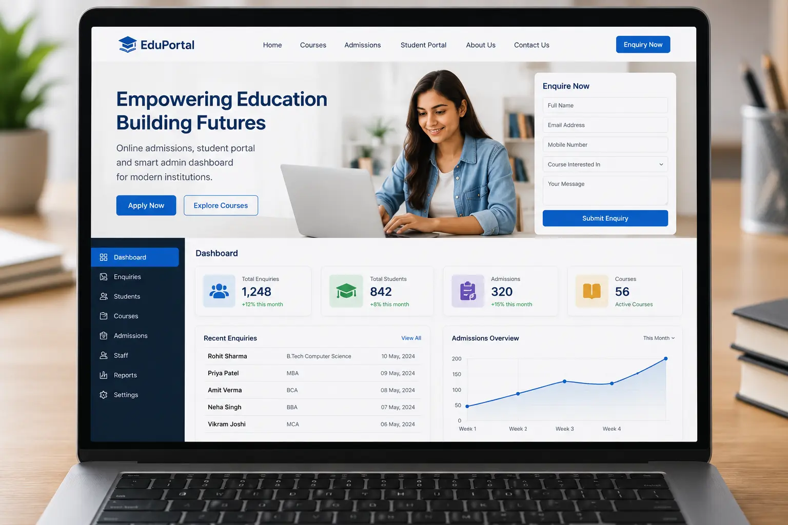 learning management portal developer in kalyan