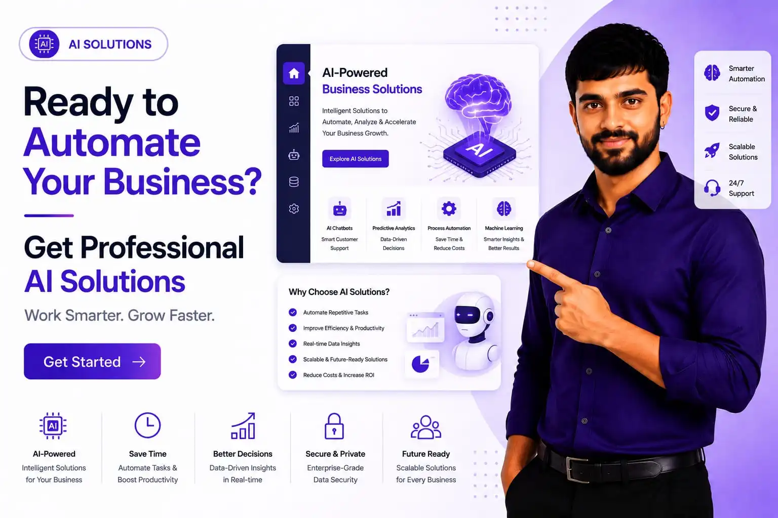 AI Solutions service by Kumarinfotech